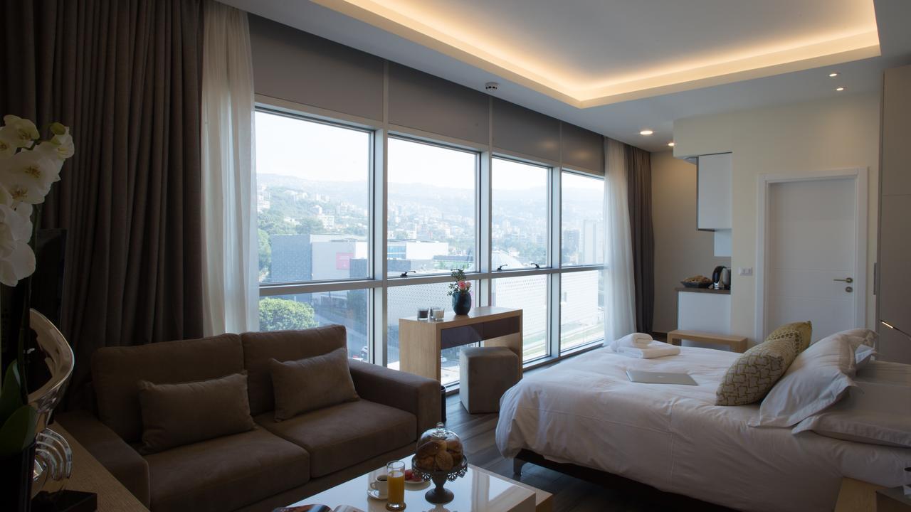 The Stay Furnished Apartments ดบาเยห์ ภายนอก รูปภาพ